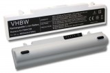 VHBW Notebook akkumulátor Samsung AA-PL9NC6W, AA-PL9NC6B, AA-PL9NC2B - 6600 mAh 11,1 V Li-Ion, fehér