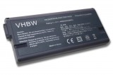 VHBW Notebook akkumulátor Sony PCGA-BP2EA, PCGA-BP2E - 4400 mAh 11,1 V Li-Ion, fekete