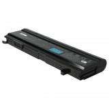 VHBW Notebook akkumulátor Toshiba PA3399U-1BAS, PA3399U-1BRS - 6600 mAh 10,8 V Li-Ion, fekete