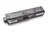 VHBW Notebook akkumulátor Toshiba PA3817U-1BRS, PA3817U-1BAS - 6600 mAh 11,1 V Li-Ion, fekete