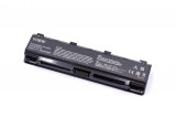 VHBW Notebook akkumulátor Toshiba PA5109, PA5108, PA5108U-1BRS - 4400 mAh 10,8 V Li-Ion, fekete