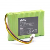 VHBW Nyomtató akkumulátor Brother BA-7000, BA7000 - 800 mAh 8,4 V NiMH
