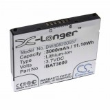 VHBW Opticon BAT3000 Kézi Számítógép Akkumulátor - T65114B00028, 3000mAh, 3,7V