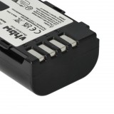 VHBW Panasonic DMW-BLF19E, DMW-BLF19 akkumulátor - 1100 mAh, 7,2 V, Li-Ion