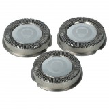 VHBW Philips HQ5 3x Borotvafej - Rozsdamentes Acél