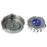 VHBW Philips HQ6 Borotvafej, 3x, Rozsdamentes Acél