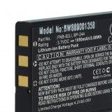 VHBW Rádió akku az Icom BP-244-hez - 1050 mAh 3,7 V Li-Ion