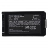 VHBW Rádió akku Kenwood KNB-57L, KNB-55L, KNB-56N, KNB-24L, KNB-35L - 3300 mAh 7,4 V Li-Ion