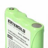 VHBW Rádióakku a Midland KEBT072A, BATT4R, BATT-4R, KEBT-072-A készülékekhez - 800 mAh 4,8 V NiMH