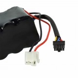 VHBW Robomow MRK6105A Fűnyíró Akkumulátor - 5000 mAh 25,6 V LiFePO4, Fekete