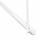 VHBW Rozsdamentes Acél Pálcika Készlet, Ezüst, 23 cm, Újrafelhasználható (1 pár)