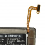 VHBW Samsung GH43-05112A, EB-BR900ABY, EB-BR910ABY Okosóra Elem - 380 mAh 3,88 V Li-polimer