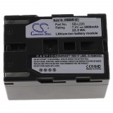VHBW Samsung SB-L70R, SB-L70A, SB-L70, SB-LS70AB, SB-L220, SB-L110 akkumulátor - 3000 mAh, 7,4 V, Li-Ion