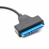 VHBW SATA III-USB 3.0 Külső Merevlemez-Adapter Kábel, HDD, SSD, Plug-and-Play, Fekete