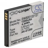 VHBW Senior mobiltelefon akkumulátor Emporia AK-E1200, BAT-E1200, AK-E1000 - 1200 mAh 3,7 V Li-Ion - Okostelefon akkumulátor