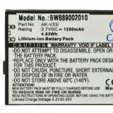VHBW Senior mobiltelefon akkumulátor Emporia AK-V33I V1.0, AK-V33I - 1250 mAh 3,7 V Li-Ion - Okostelefon akkumulátor