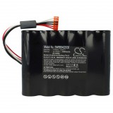 VHBW Siemens 110077, 110083, 125-00-455100180 Akkumulátor - 5000 mAh 12 V NiCd