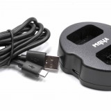 VHBW Sony BC-VW1 fényképezőgéphez stb. akkumulátortöltő - 0,6 A, 8,4 V