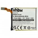 VHBW Sony GB-S10, 1288-9079, 1588-0911 Akkumulátor – 430 mAh 3,7 V Li-polimer