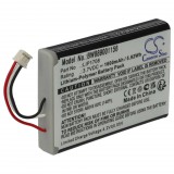 VHBW Sony LIP1708 Játékkonzol - 1600 mAh, 3,7 V