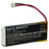 VHBW SteelSeries PL602258 Gamer Joypad Akkumulátor – 700 mAh 3,7 V Li-polimer