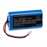VHBW SurgiTel OM0134 Orvosi Berendezés Akkumulátor, 2600 mAh, 7,4 V, Li-Ion, 25458