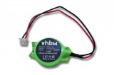 VHBW Számítógép BIOS akkumulátor 23.22047.001, 23.22049.001, 41R7611, 417076-001 típusokhoz – 200 mAh 3 V Li-Ion