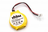 VHBW Számítógépes BIOS akkumulátor Dell 077-A00, 0MR652, GC02001DR0, 313-020, 313-032 típusokhoz – 200 mAh 3 V Li-Ion