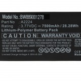 VHBW Tablet akkumulátor Apple A2224-hez - 7500 mAh 3,77 V Li-polimer