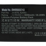 VHBW Tabletta akkumulátor Apple A1876, A2043 készülékhez - 9650 mAh 3,76 V Li-polimer