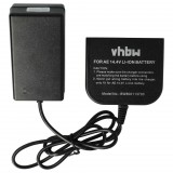 VHBW Töltő SD 14.4 WürthPower Tool akkumulátorokhoz stb. Li-Ion 14.4 V