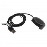 VHBW Töltőbölcső Xiaomi Mi Watch Color Fitness Trackerhez - Kábel, Mágneses, 100 cm, fekete