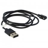 VHBW Umidigi 3, Willful 3 Fitness Tracker USB Töltőkábel, 100 cm, Fekete