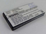 VHBW Unitech 1400-900033G Vonalkód-leolvasó POS Elem, 3000 mAh 3,7 V Li-polimer