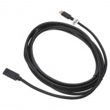VHBW USB C hosszabbító kábel különböző táblagépekhez, notebookokhoz, okostelefonokhoz, számítógépekhez - 3 m fekete, USB 3.1 C kábel