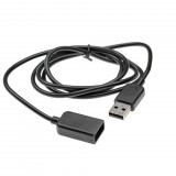 VHBW USB Hosszabbító Kábel, Fekete, 100 cm