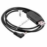 VHBW USB töltőkábel jelzőfénnyel a Baofeng BL-5 3800mAh akkuhoz