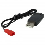 VHBW USB Töltőkábel, RC akkumulátorokhoz JST csatlakozóval, RC modellek gyártása akkumulátorcsomagokkal - 60 cm 4,8 V
