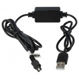 VHBW USB Töltőkábel Sony AC-L200, AC-L200B, AC-L200C - 170 cm