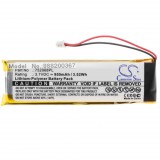 VHBW Vezeték nélküli fejhallgató akku a Midland 752068PL-hez - 950 mAh 3,7 V Li-polimer