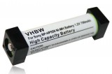 VHBW Vezeték nélküli fejhallgató akku Sony BP-HP550, 1-756-316-22, 1-756-316-21 - 700 mAh 1,2 V NiMH