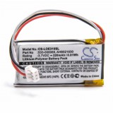 VHBW Vezeték nélküli fejhallgató elem a Logitech 533-000069, 533-000151, AHB521630 telefonokhoz - 220 mAh 3,7 V Li-polimer