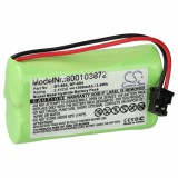 VHBW Vezetékes telefon akku a BBTY0624001, BBTY0510001, BBTY0460001, 23-933 telefonokhoz - 1500 mAh 2,4 V NiMH