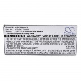 VHBW Vezetékes telefon akku a Cisco CP-BATT-8821, 74-102376-01-hez - 1700 mAh 3,8 V Li-polimer