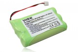 VHBW Vezetékes telefon akku a T307, GP 30AAAAH3BMX-hez - 300 mAh 3,6 V NiMH