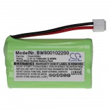 VHBW Vezetékes telefon akku Binatone 88C, 70AAS2BMJ, 60AAS2BMJ, 6AAS2BMJ - 1200 mAh 2,4 V NiMH