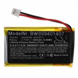 VHBW Vezetékes telefon akku Mitel 50006764, 50005711 - 240 mAh 3,7 V Li-polymer