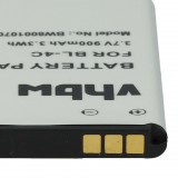 VHBW Vezetékes telefon akkuának 00001595 - 900 mAh 3,7 V Li-Ion