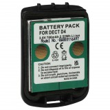 VHBW Vezetékes telefon akkuának 5010808000, 5010808030 - 700 mAh 3,7 V Li-Ion