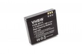 VHBW Videokamera akkumulátor AZ13-1-hez - 850 mAh 3,7 V Li-Ion